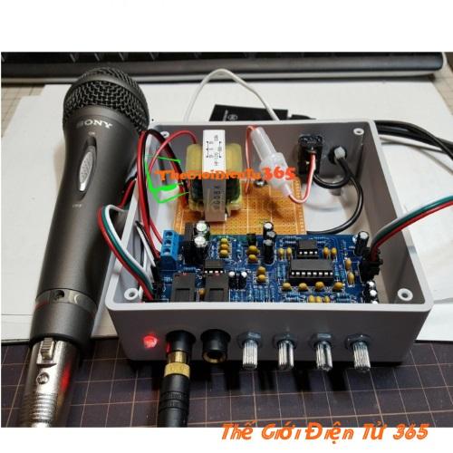 MẠCH ECHO KHUẾCH ĐẠI MICRO KARAOKE XH-M173