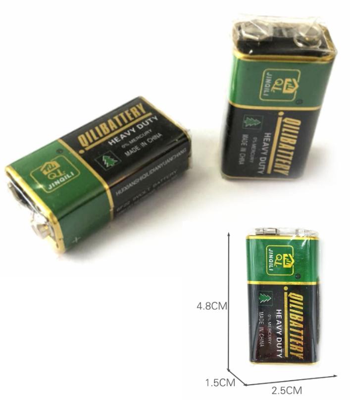 Pin 9v vuông cho thiết bị điện tử