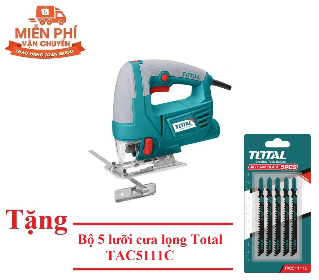 570w máy cưa lọng total ts205656 + tặng 1 bộ lưỡi cưa lọng total tac51111c