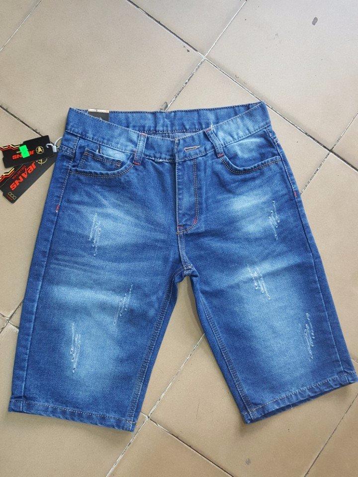 Combo 2 Quần Short Jean Cao Cấp (Xanh)