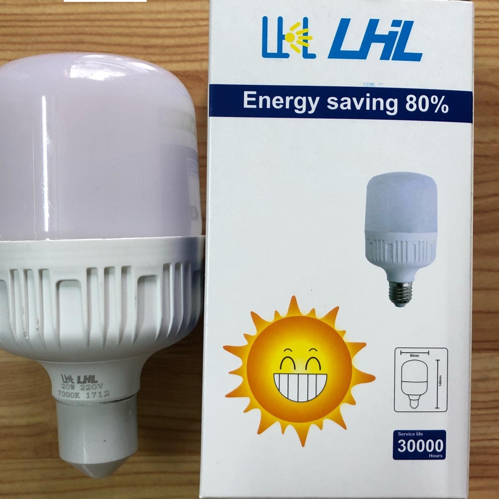 COMBO 10 BÓNG LED BULB TRỤ 40W CAO CẤP