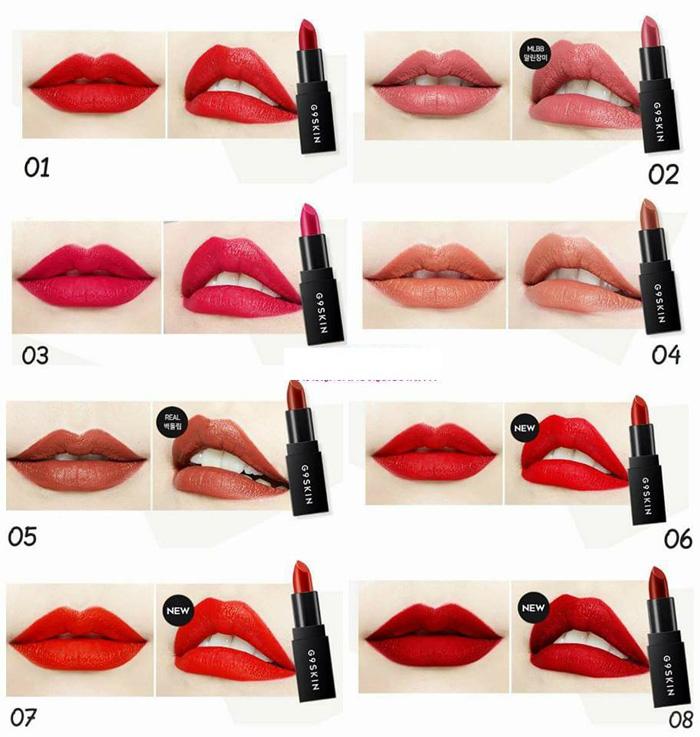 [HCM]Son Thỏi G9 Skin First Lipstick