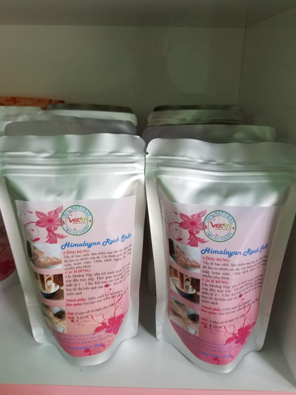 [HCM]Muối tẩy tế bào chết himalaya - Hạt mịn