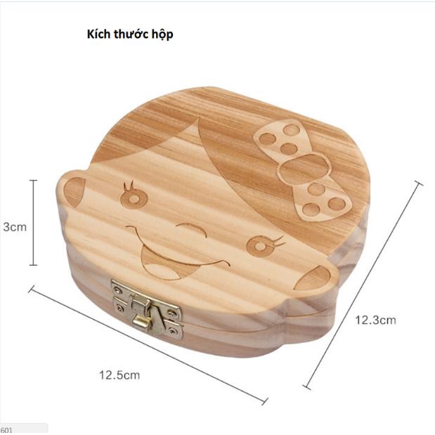 HỘP ĐỰNG RĂNG SỮA CHO BÉ TRAI