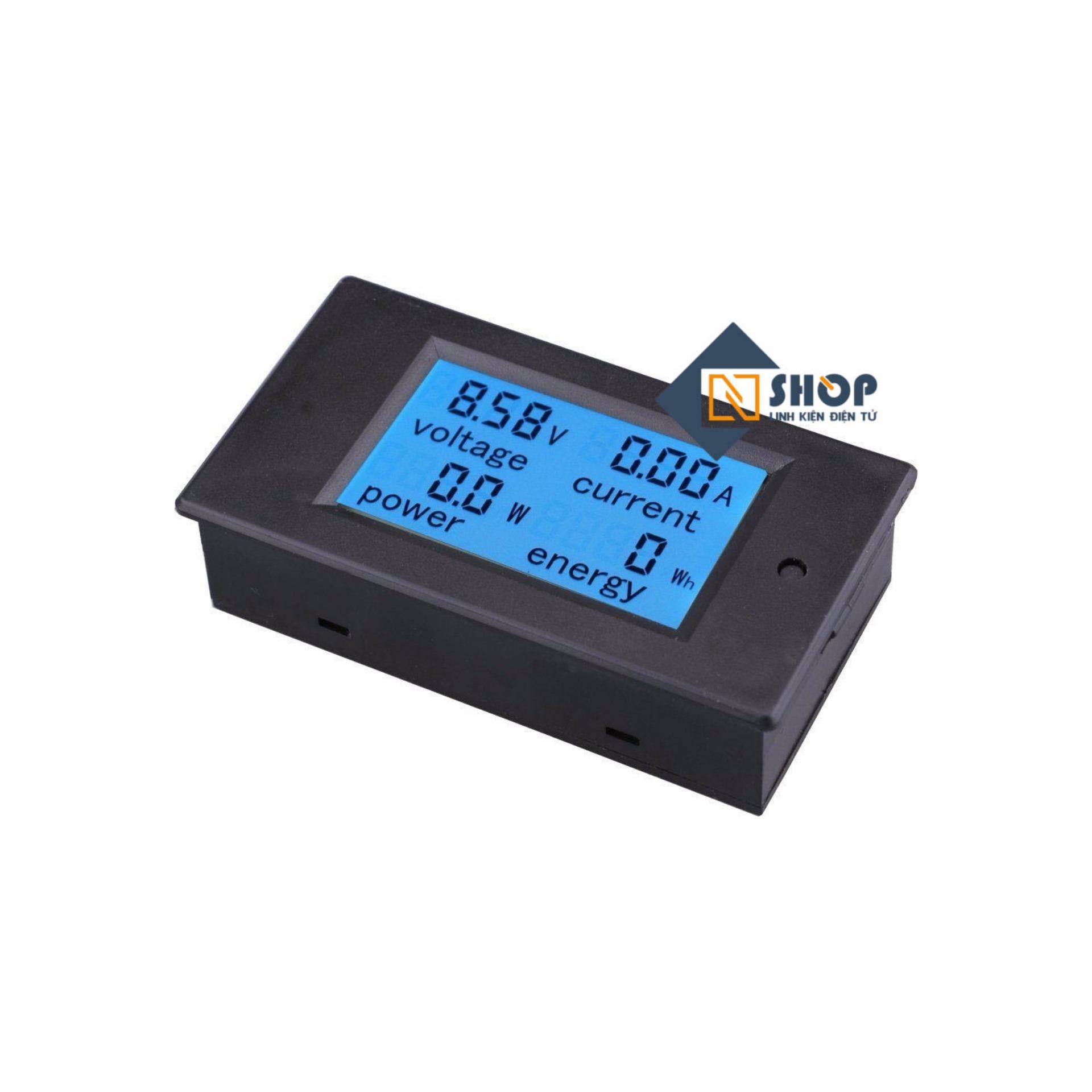 Đồng Hồ Đo Dòng Áp Công Suất Mức Năng Lượng DC 100A (KHÔNG KÈM TRỞ SHUNT)