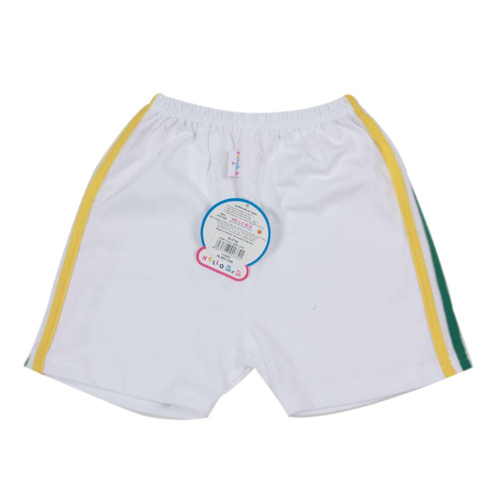 Quần 3 sọc ngắn trắng QL0166 - HELLO BB