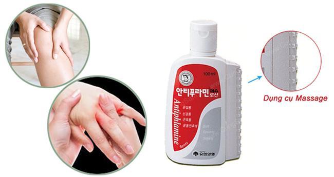 [HCM]Dầu nóng xoa bóp Hàn quốc Antiphlamine chai 100ml