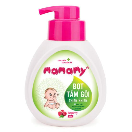 Bọt tắm gội thiên nhiên Mamamy 400ml