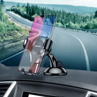 Giá đỡ ô tô hít chân không Baseus Osculum Type Gravity Car Mount