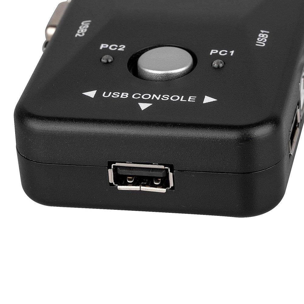 USB KVM Switches 2 ports MT- VIKI (Đen)