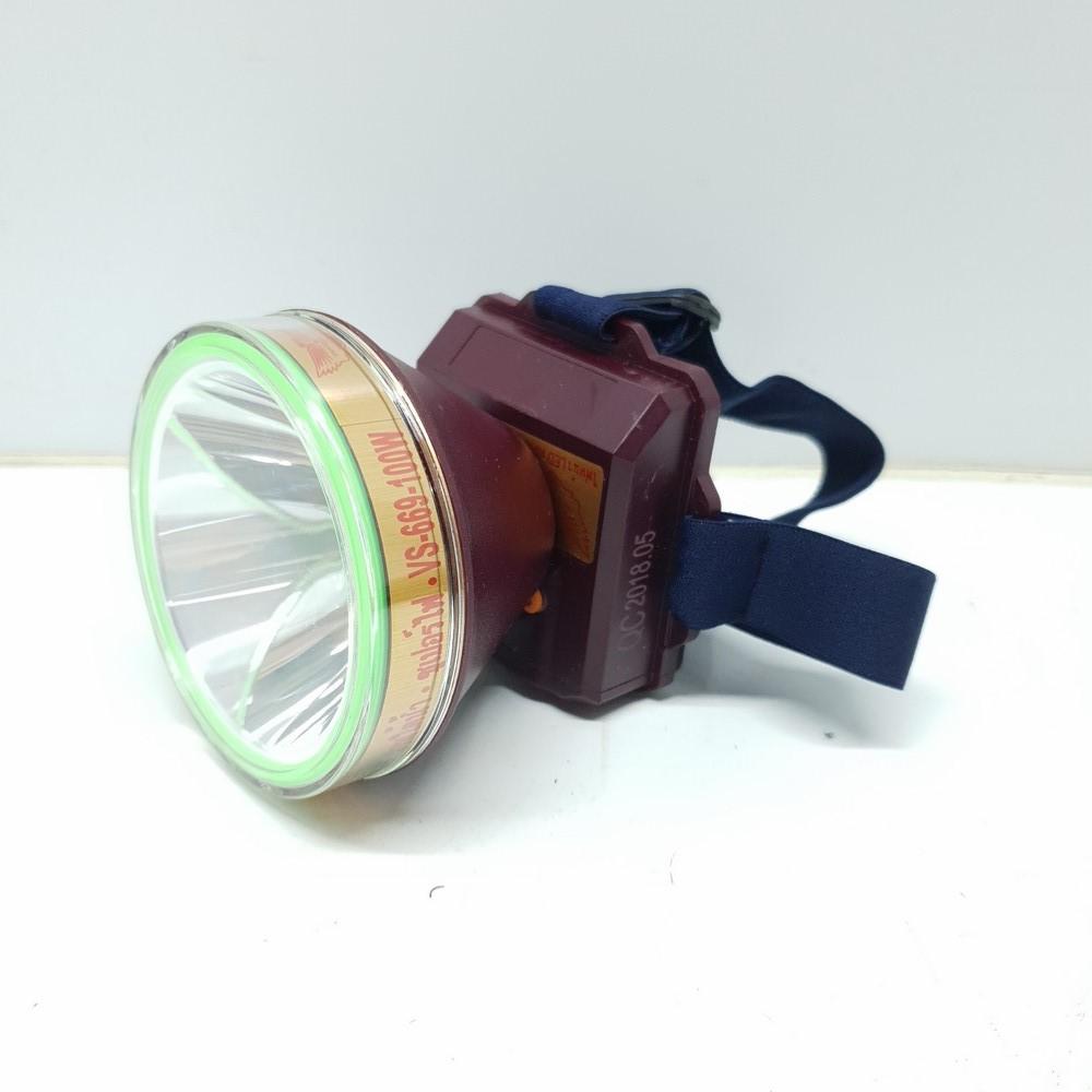 Đèn Pin LED Đeo Đầu Victory VS-669 100W ( Bóng Trắng )