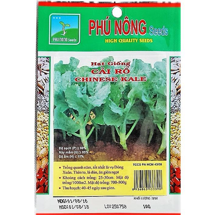 Hạt giống cải rổ pn- 10g