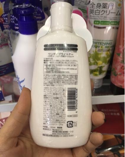 Lotion Dưỡng Trắng Da One Day Nhật Bản