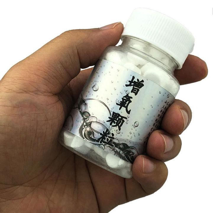 Viên tinh thể Oxy dụ cá, tạo ổ câu cá