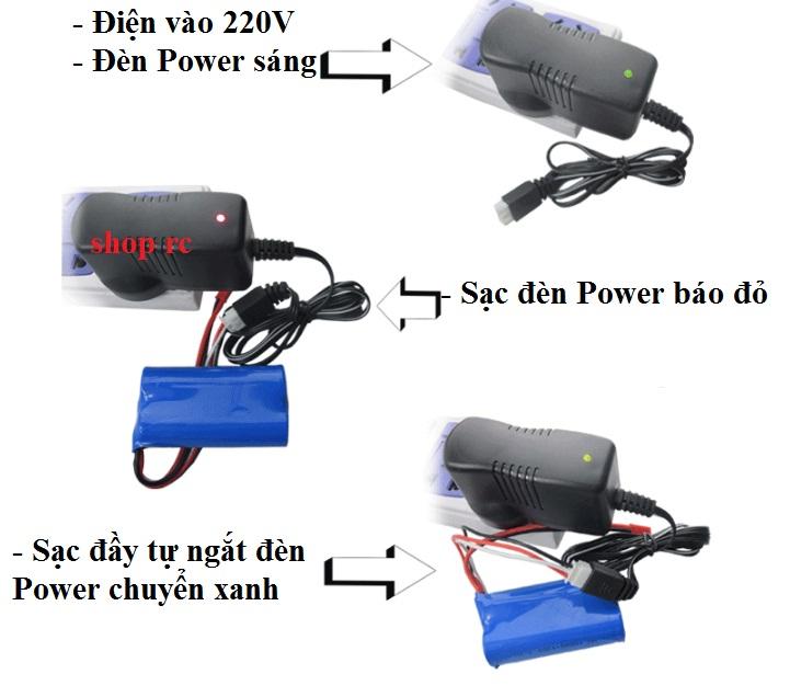 Adapter Sạc Pin 2S 7.4V
