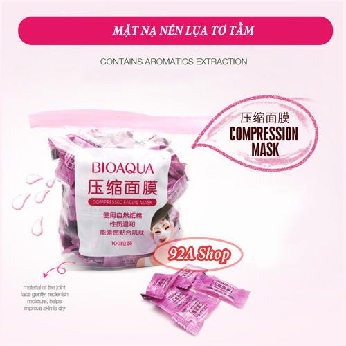 MẶT NẠ NÉN TƠ TẰM BIOAQUA 100v