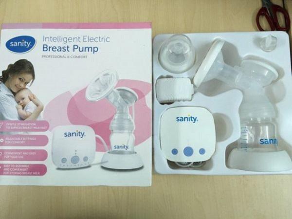 [HCM]Máy hút sữa điện SANITY AP-154AE Albert (Trắng)
