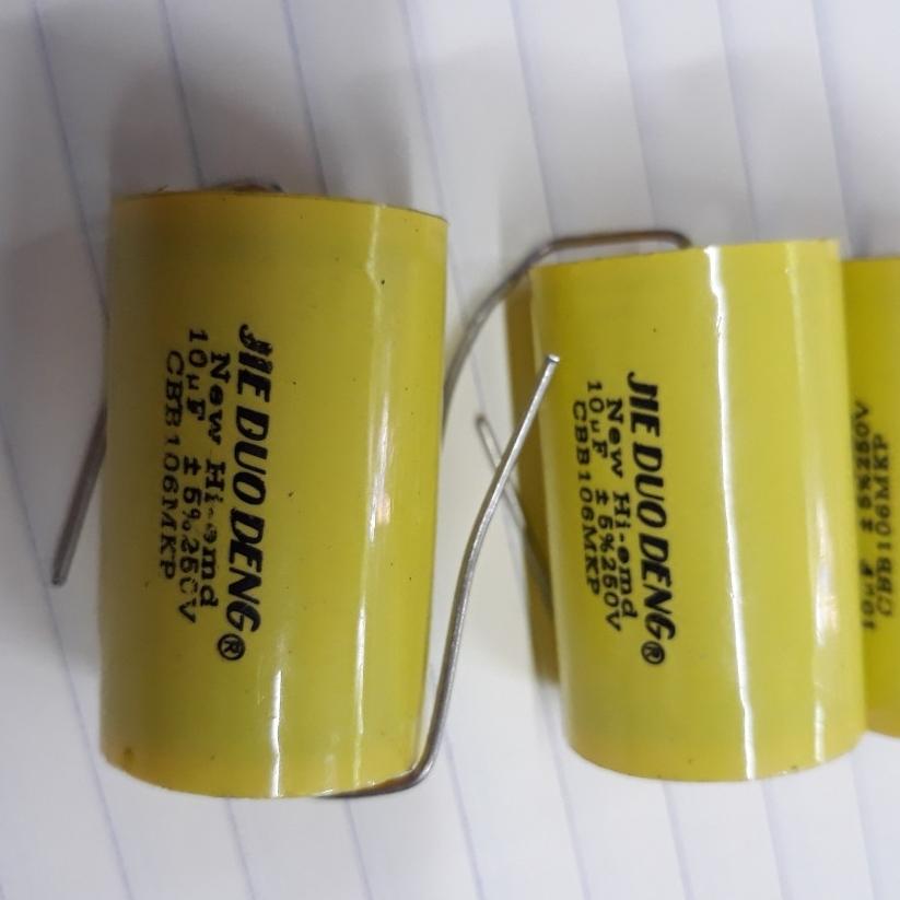 5 tụ loa 10m / 250v vàng