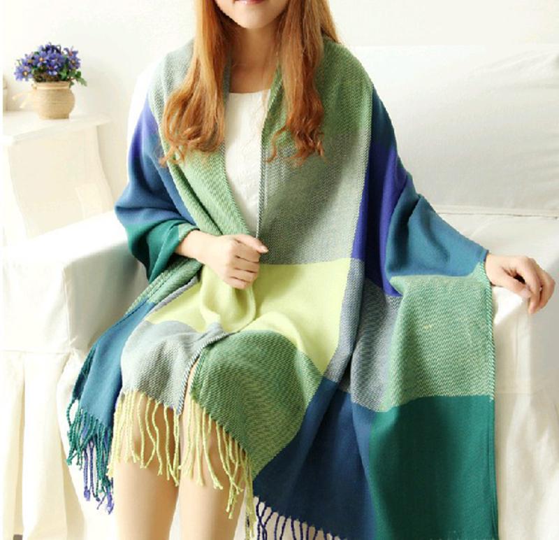 Khăn Choàng Kẻ Caro Lớn VVN1716