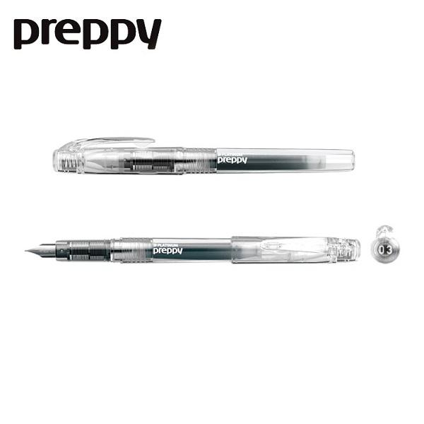 Bút máy Preppy Platinum Nhật Bản trong Pha lê cỡ 03