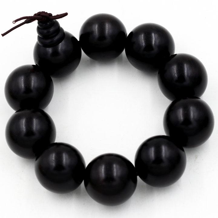 Chuỗi tay gỗ mun 25 ly