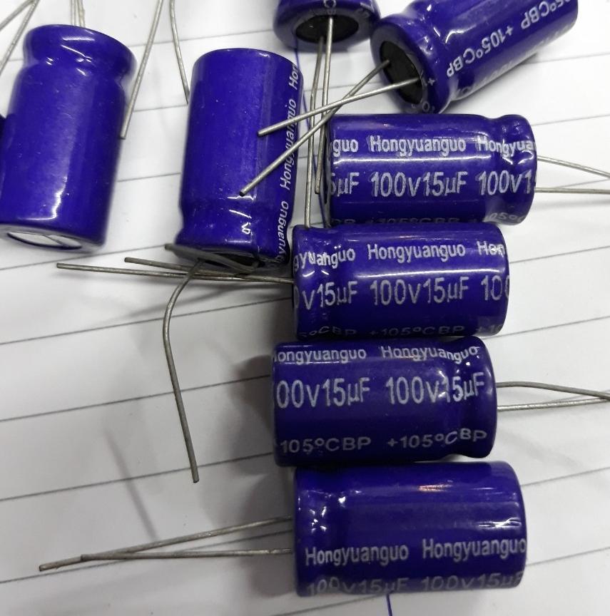 10 Tụ loa 3.3mf _ 100V 