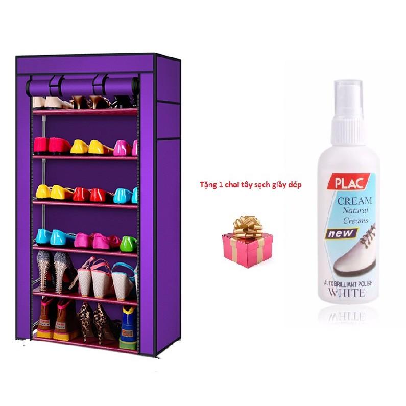 Tủ vải đựng giầy 6 tầng cao cấp
