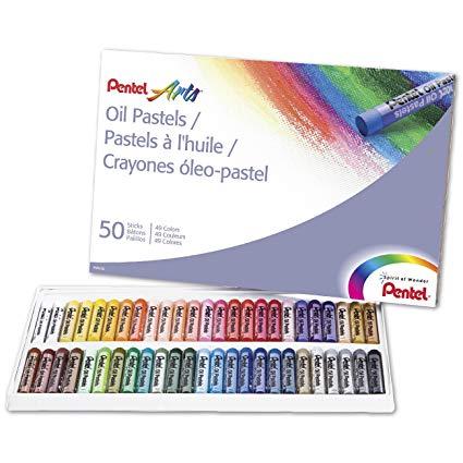 Sáp dầu 50 màu Pentel PHN-50