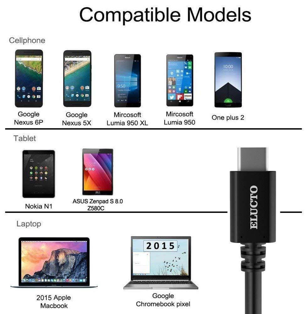 Cáp OTG Type C kết nối Chuột, USB... với điện thoại