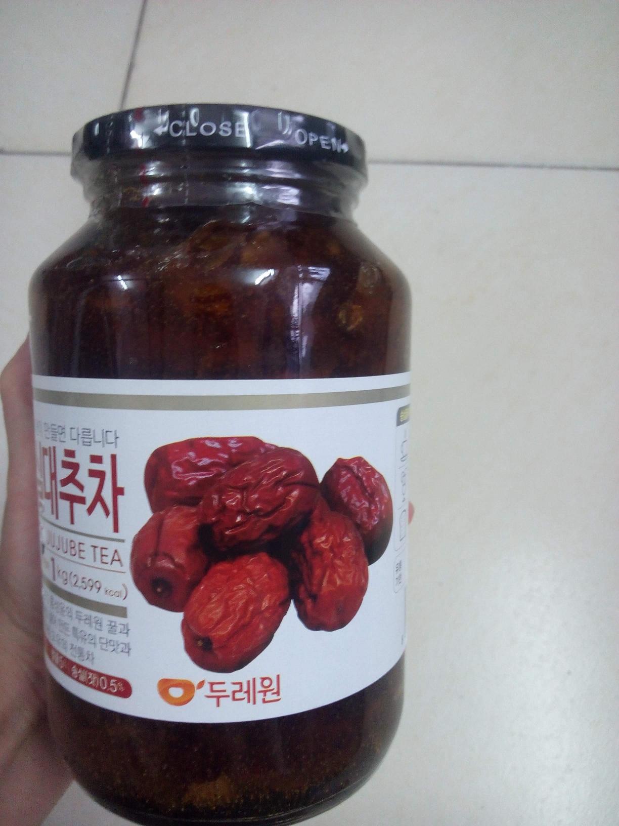 Trà táo đỏ mật ong hũ 1kg- honey red dates tea- nhập khẩu hàn quốc