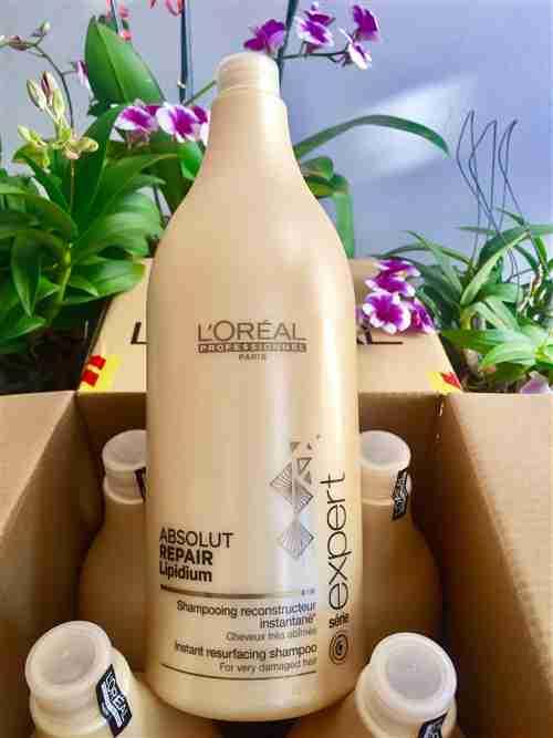 Dầu gội Loreal phục hồi tóc hư tổn 1500ml