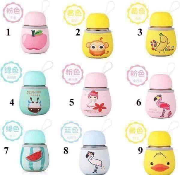 CỐC ĐỰNG CHÁO ,SỮA GIỮ NHIỆT BÀNG THỦY TINH.