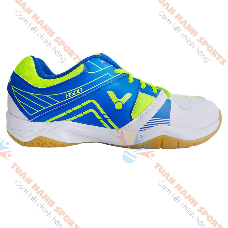 Giầy Cầu Lông Victor 500AF (Trắng Xanh)