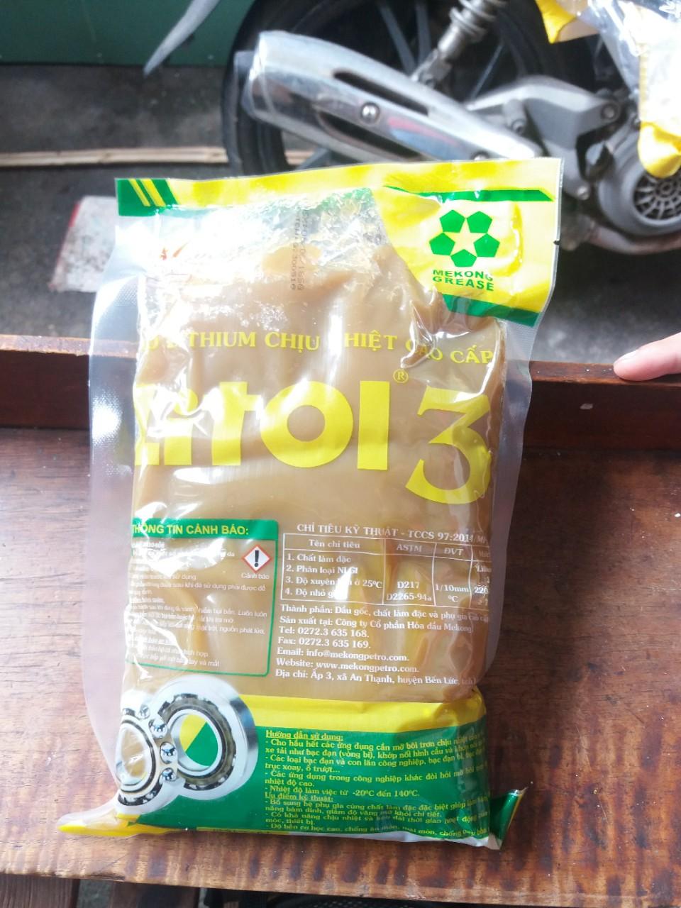 Mỡ chịu nhiệt cao câp LITOL3