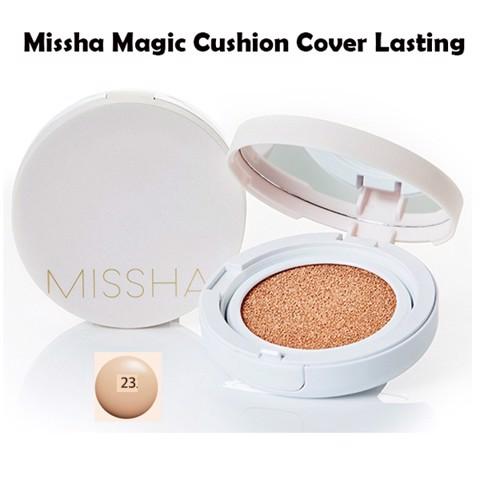 Phấn Nước Che Phủ Tốt Cho Da Dầu  Missha Magic Cushion Cover Lasting SPF50+ PA+++ - 1 lõi