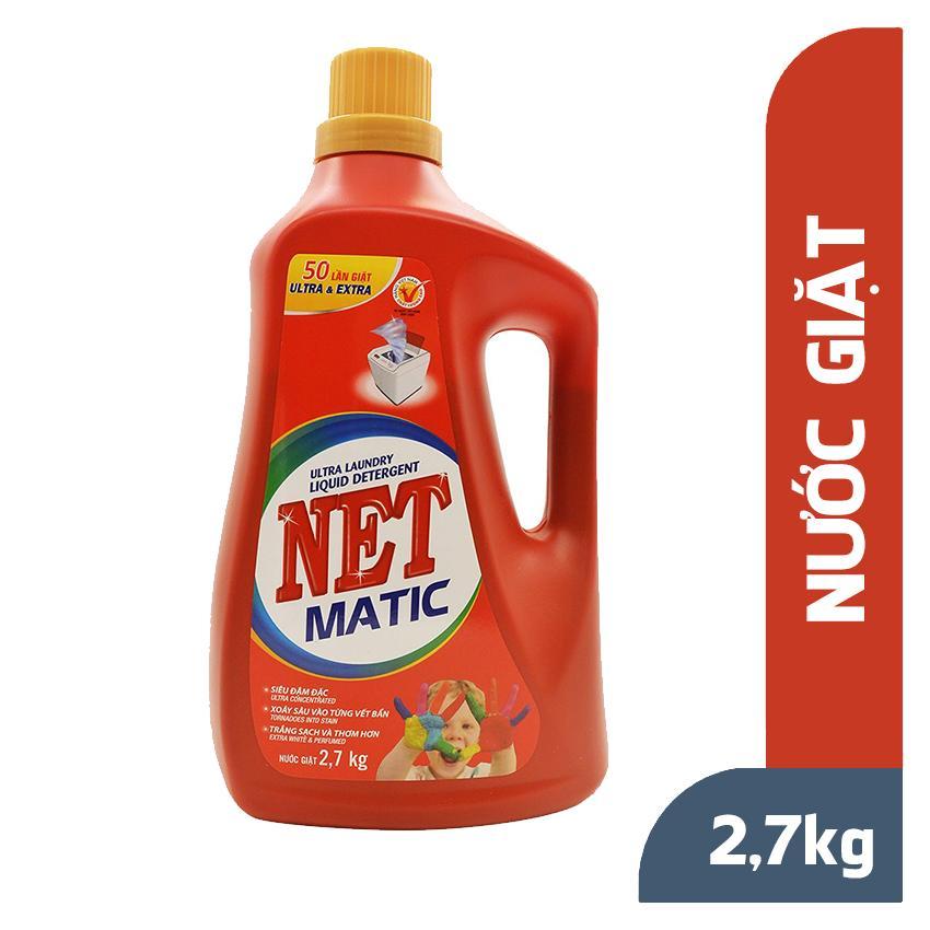 Nước giặt Net Matic chai 2.7kg