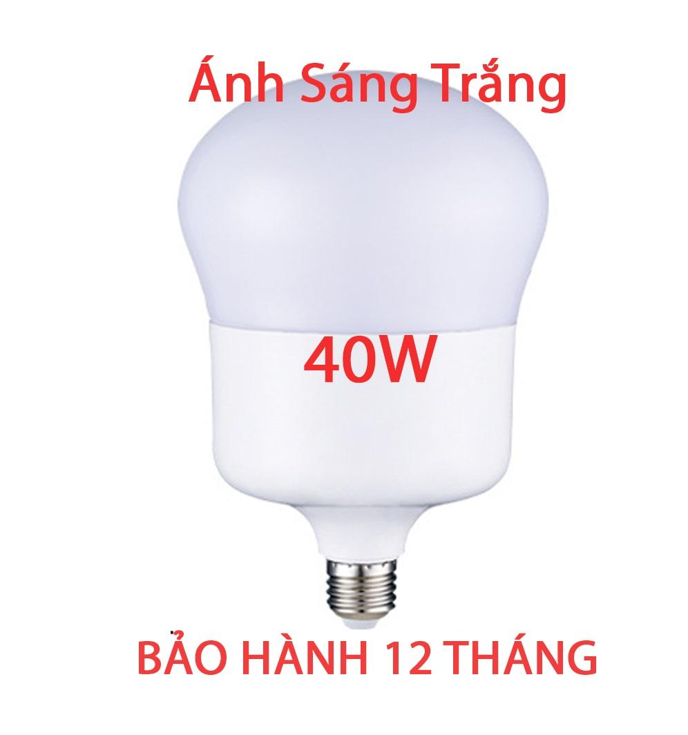 Bóng Đèn LED bulb 40W E27 công suất lớn (Ánh sáng trắng)