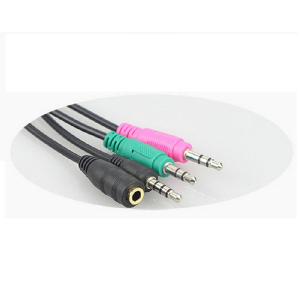 [HCM giao trong 2-4h] -Dây Cáp Livestream Chuyên Nghiệp 3 Đầu Dùng Với Soundcard - (3 màu)-[CN10 Store]