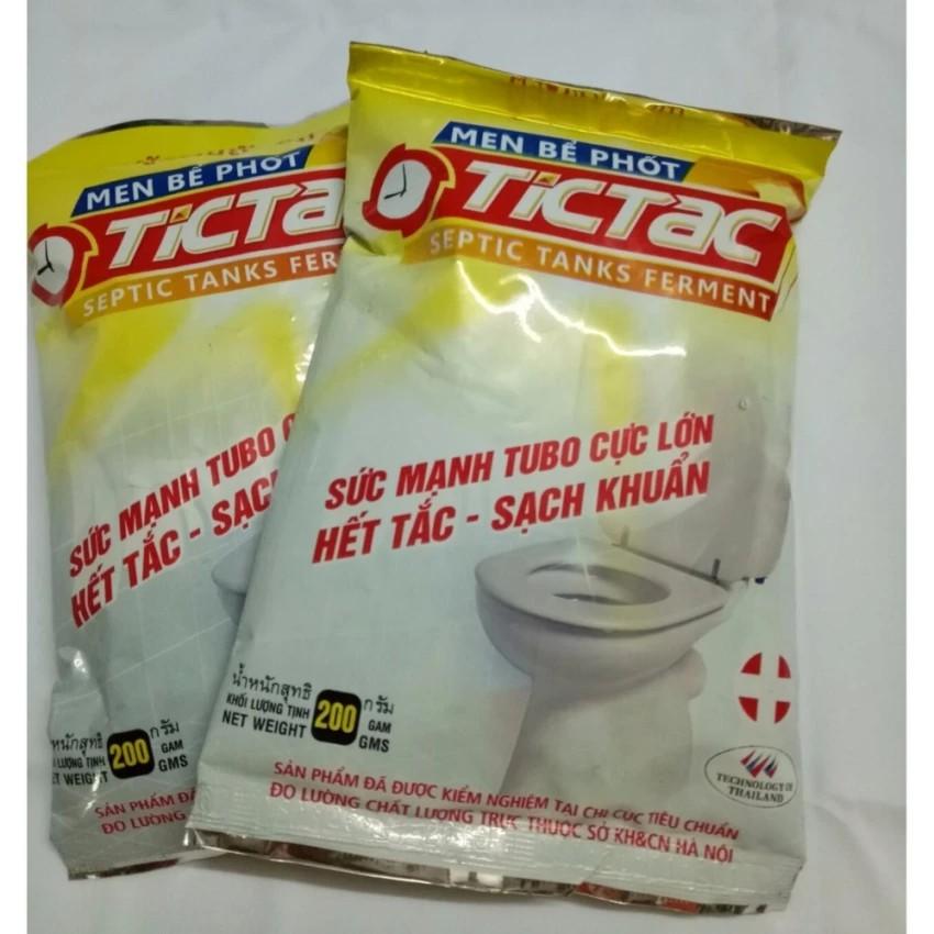 Men bể phốt Tic Tac(02 gói)