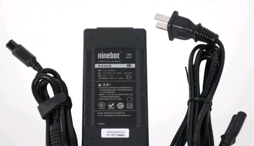 Bộ sạc chính hãng cho xe điện Ninebot KickScooter ES1 ES2