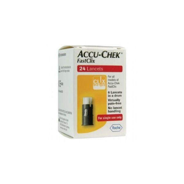 [HCM]Kim Lấy Máu Accu-chek FastClix - 24 Lancets