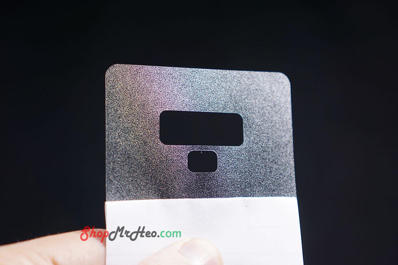 Bộ 3 Skin Dán Mặt Lưng Vân 3D Samsung Note 9