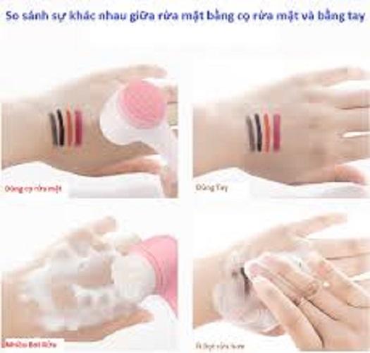 CỌ RỬA MẶT VÀ MASSAGE BẠCH TUỘT HÀN QUỐC