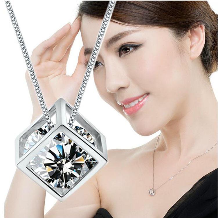 [HCM]Dây chuyền thời trang đá lồng DC04