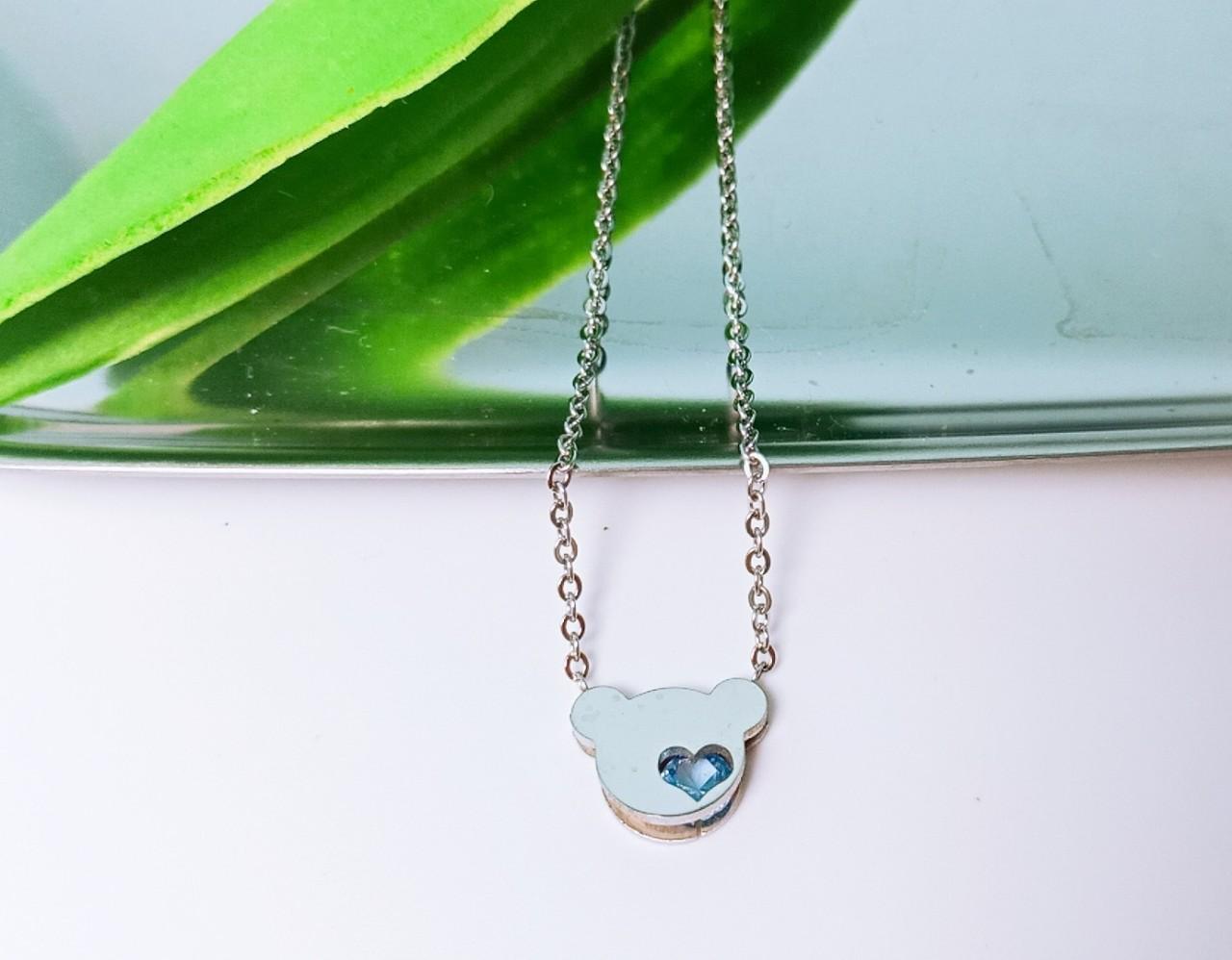 DÂY CHUYỀN MẶT CHÚ GẤU DỄ THƯƠNG