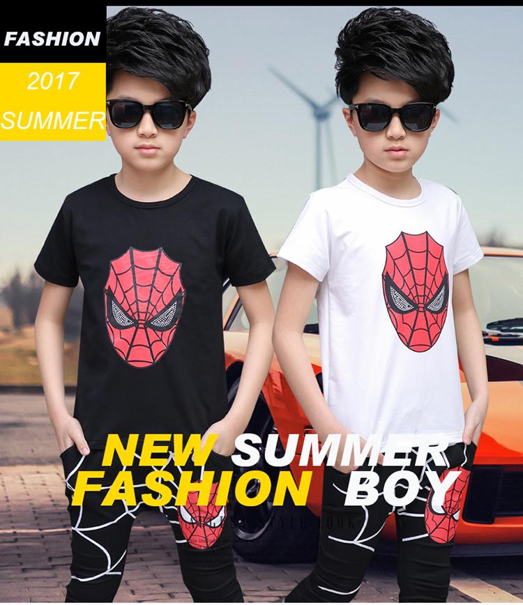 Bộ quần áo Spiderman cho bé trai