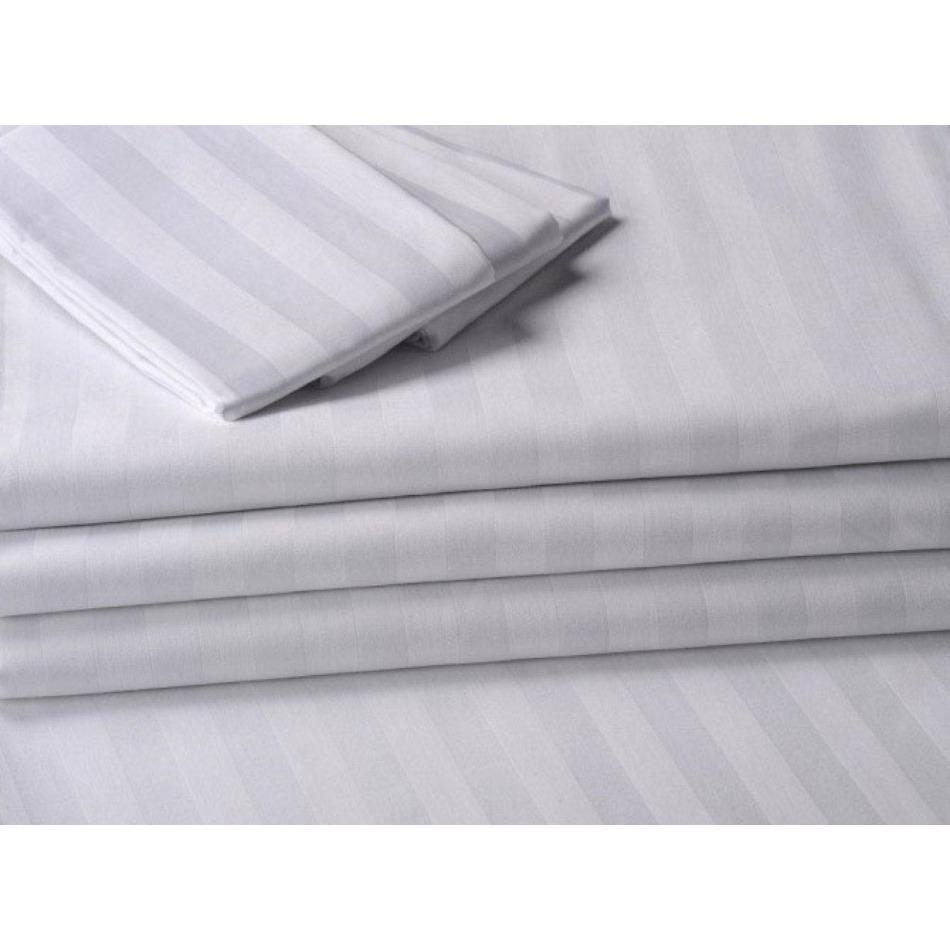 Áo mền vải sọc Hàn quốc T260 100% cotton satin 200cm x 220cm