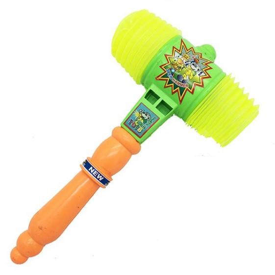 Đồ chơi búa đập 2 đầu lớn bằng nhựa, âm than chít chít vui tai, đồ chơi cho bé, đồ chơi âm thanh cho trẻ