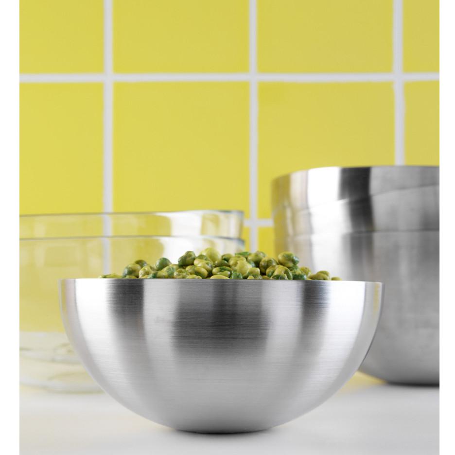 [HCM]Tô inox trộn salad IKEA BLANDA 20cm (inox)