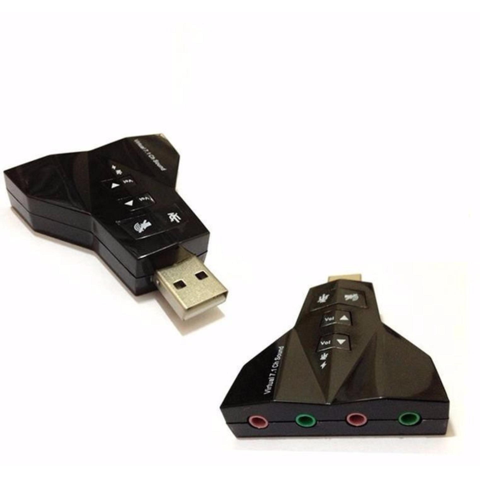 USB Sound Âm Thanh 3D Ra 4 Cổng 7.1